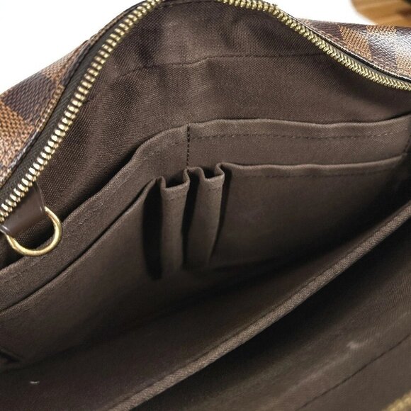 LOUIS VUITTON N41149 Damier Shelton MM Bags Crossbody Messenger Shoulder Bag - Picture 13 of 14